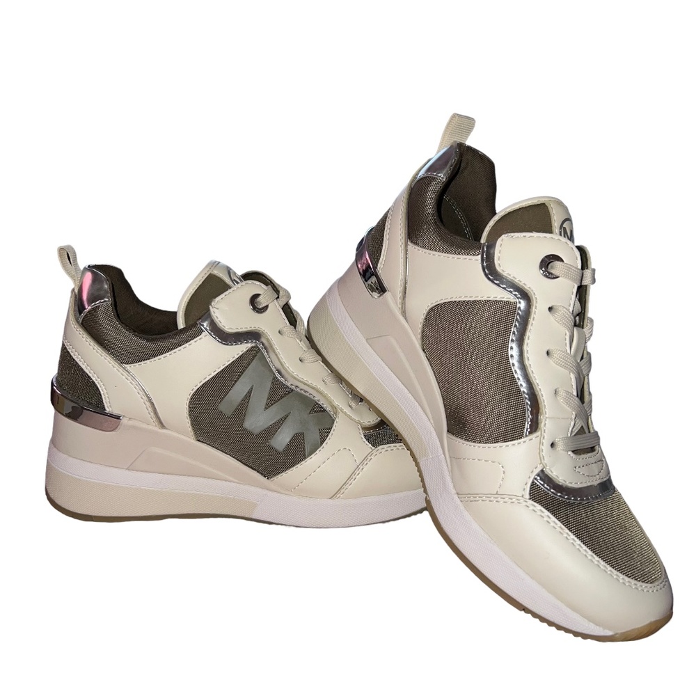 Michael Kors Crista Trainer Sneaker Olive/Cream Multi